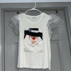 Medium Top with Pearls. MUST BE BUNDLED